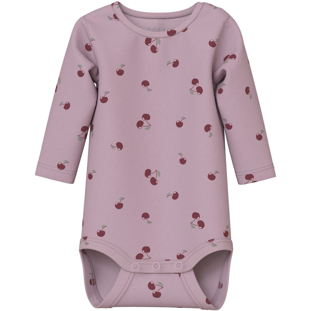 Køb Name It Dawn Pink Cherry Nbfvandora Ls Body Box