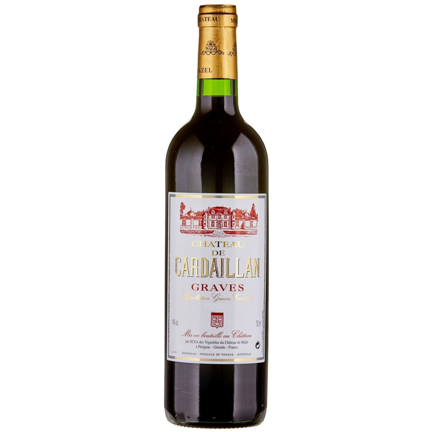 Château de Cardaillan Graves AOC -75cl