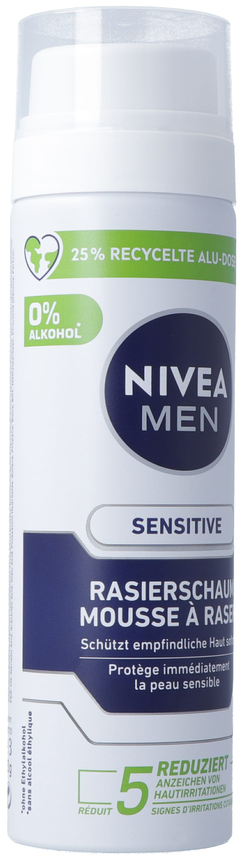 Nivea MEN Rasierschaum<br>200 ml, Aerosol, Schaum, Sensitive