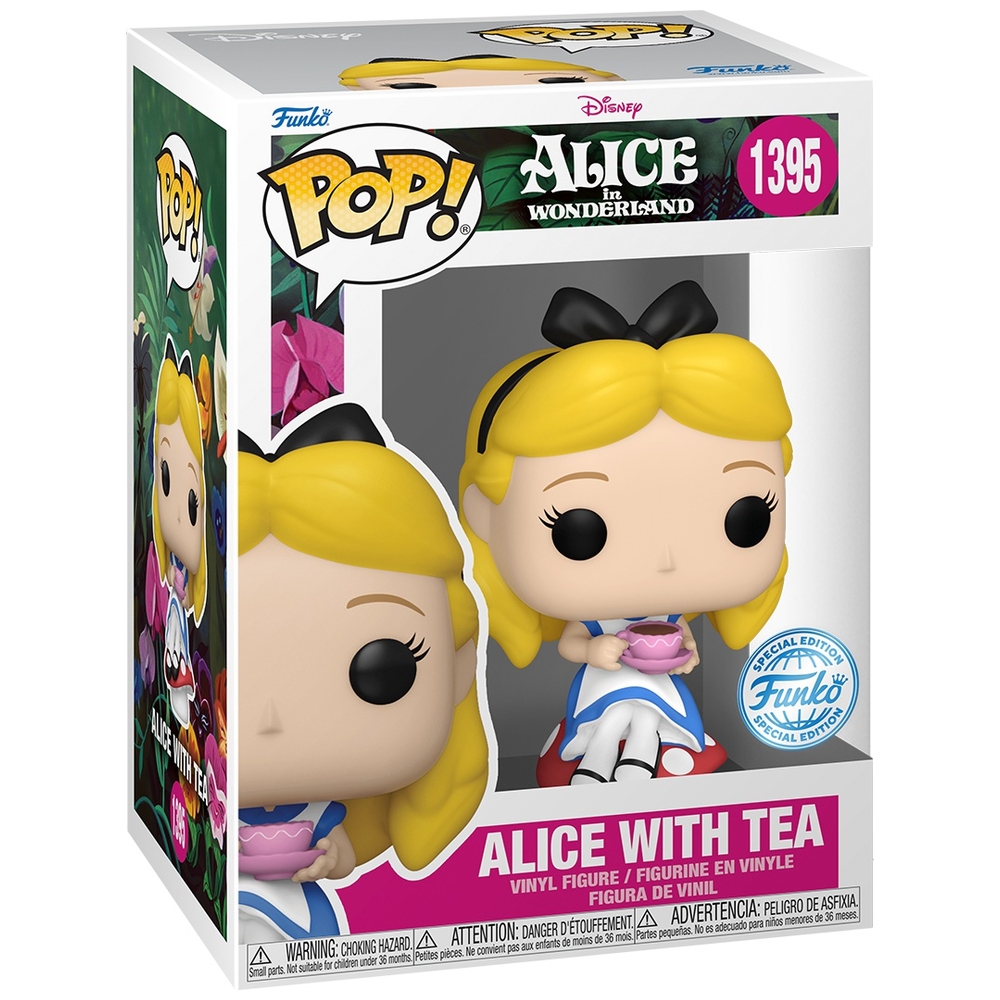 POP! Vinyl 1395: Alice im Wunderland mit Tee