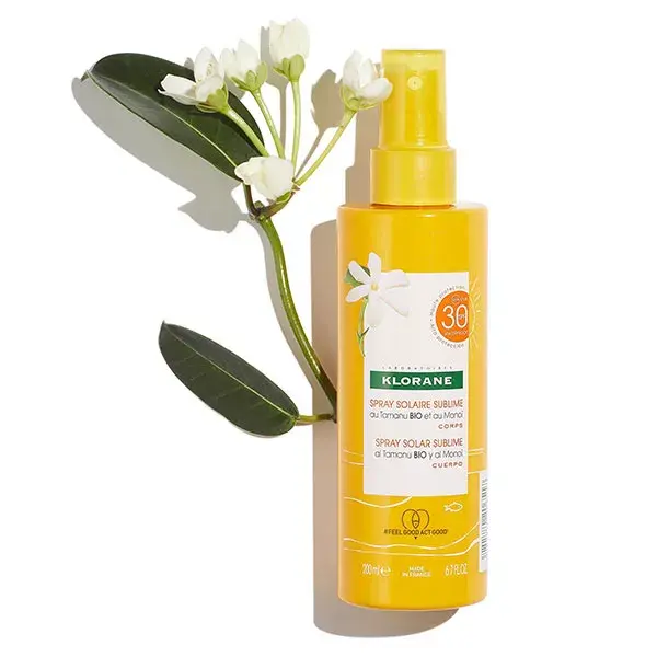 Klorane Monoï & Tamanu Sublime Protetor Solar Corporal FPS30 200ml