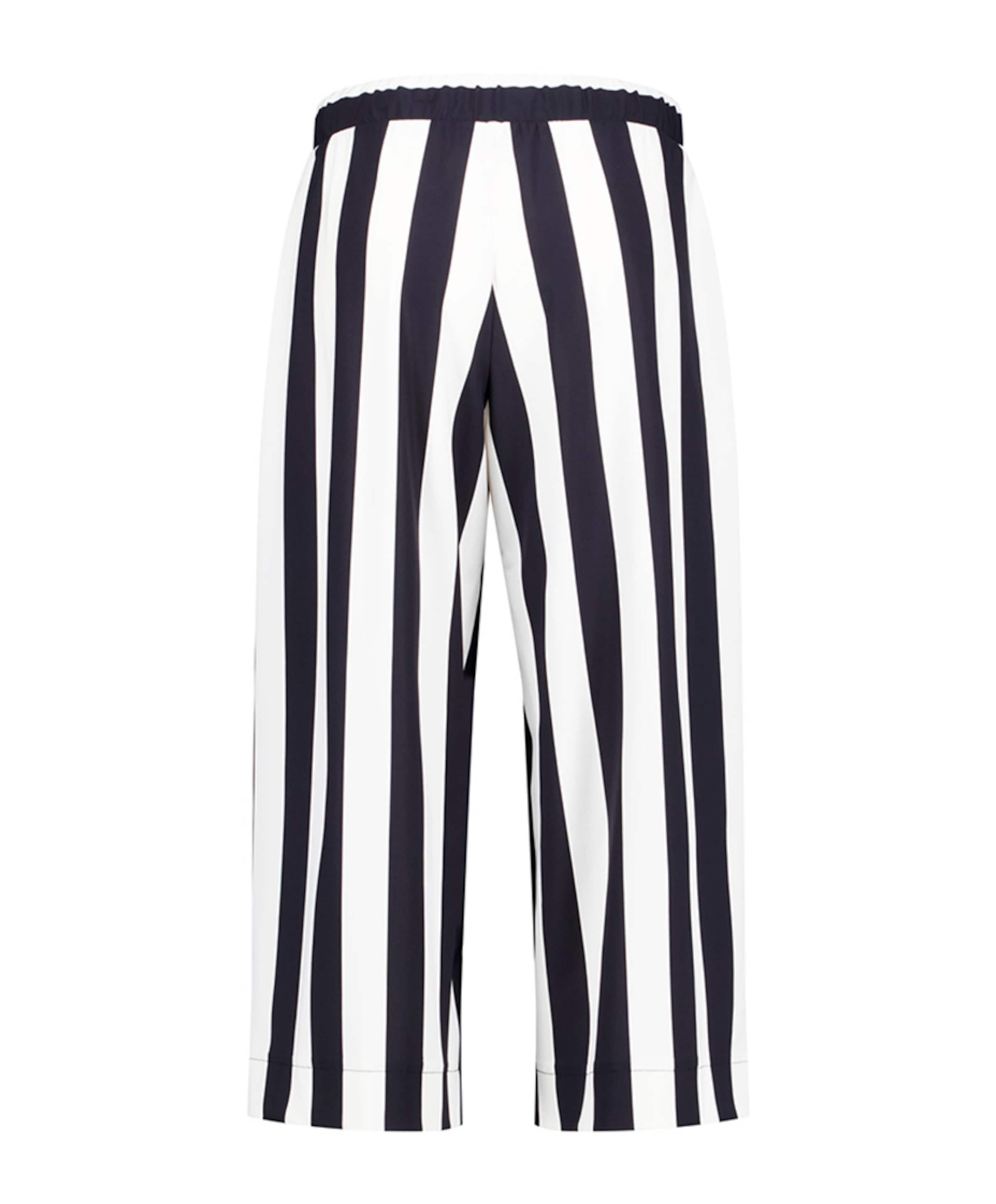 Studio Anneloes Grace stripe culotte dames broek zwart