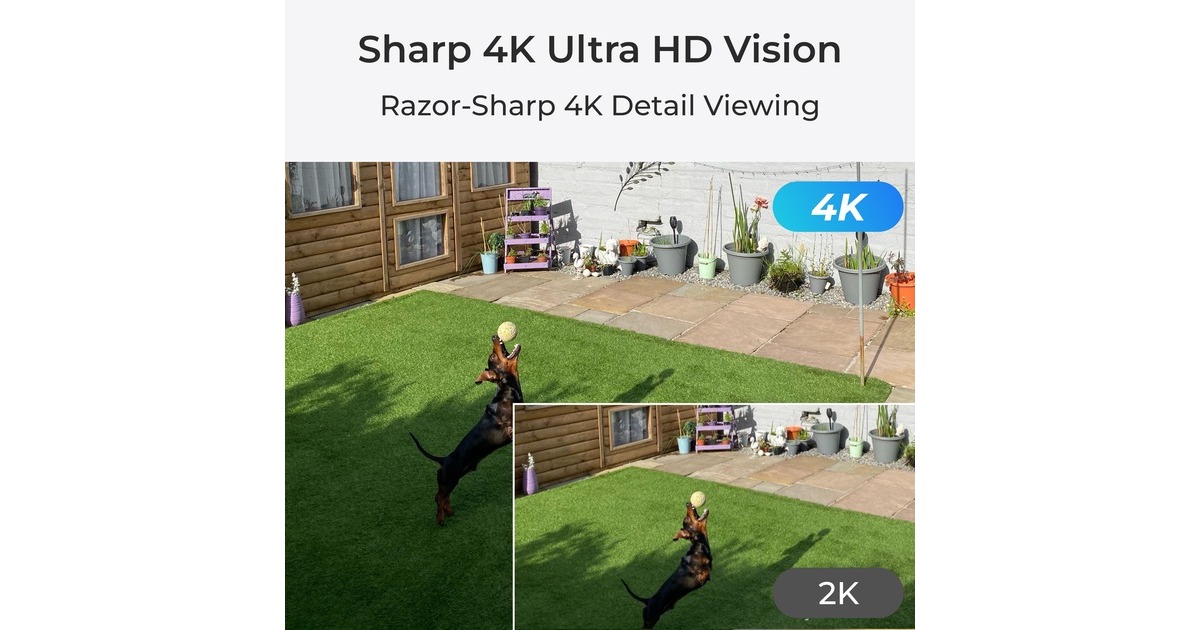 ReolinkP760 4K Dual-Lens PTZ camera met motion tracking  (Wit/zwart)