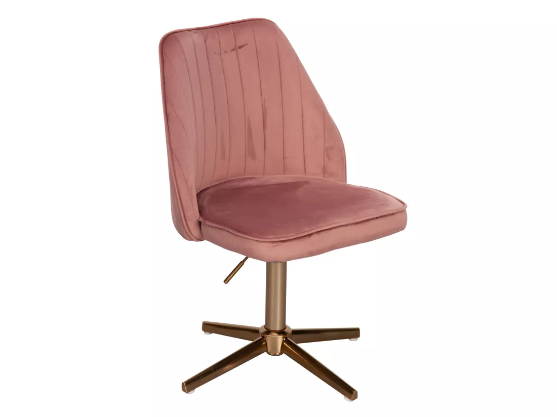 chaise de bureau velours chaise pivotante avec dossier