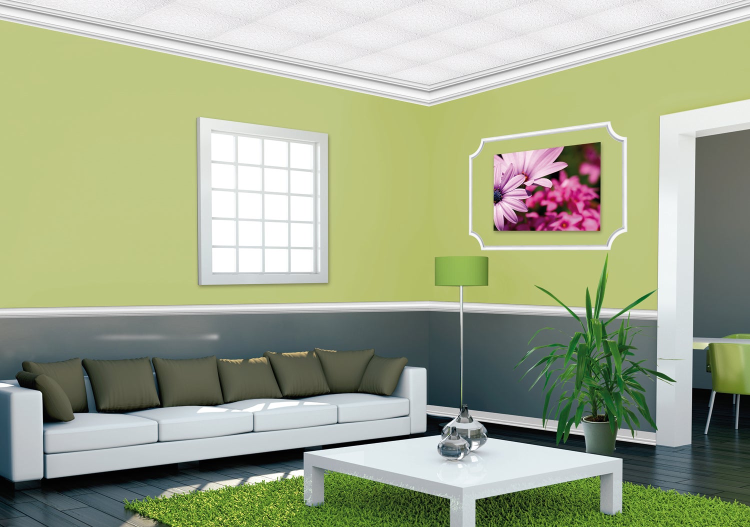 Sierstrip K 80 (80 x 80 mm), lengte 2 m