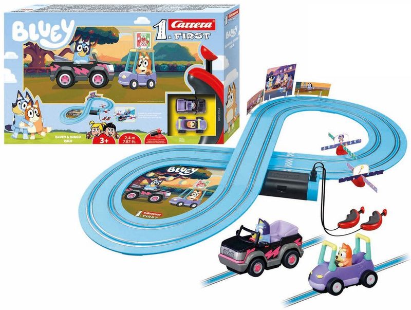 Carrera - First - Racebaan - 2,4m - Bluey vs. Bingo