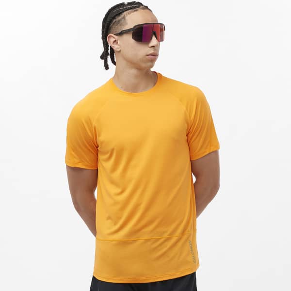 T-shirt trail SALOMON CROSS RUN SS TEE M