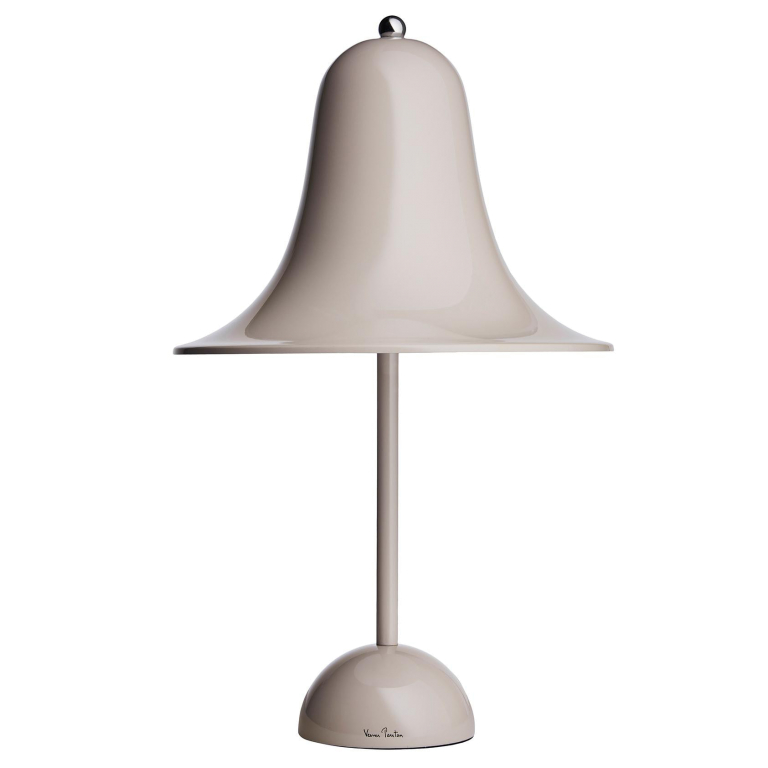 Verpan Pantop tafellamp zand grijs
