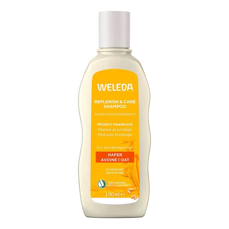 Weleda Replenish & Care Shampoo Hafer, 190 ml
