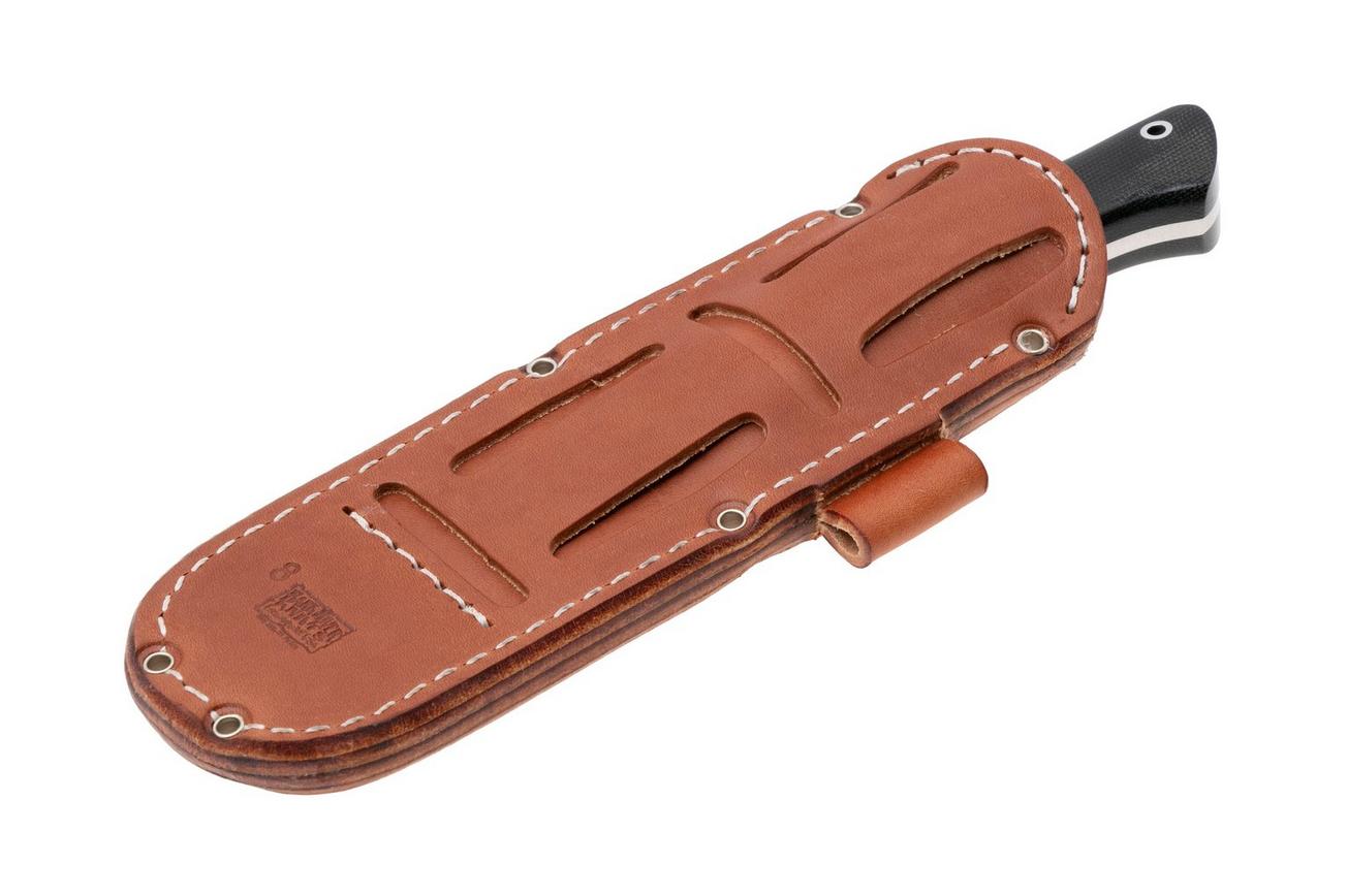 Bark River Aurora CPM MagnaCut, Black Canvas Micarta, bushcraftmes