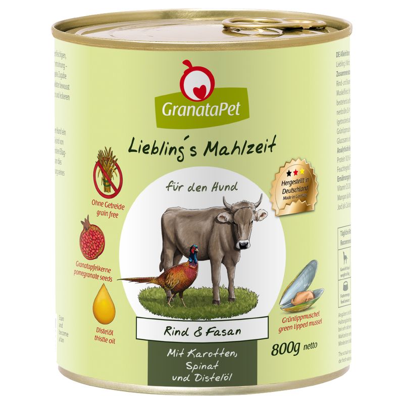 GranataPet Liebling's Mahlzeit  6 x 800 g