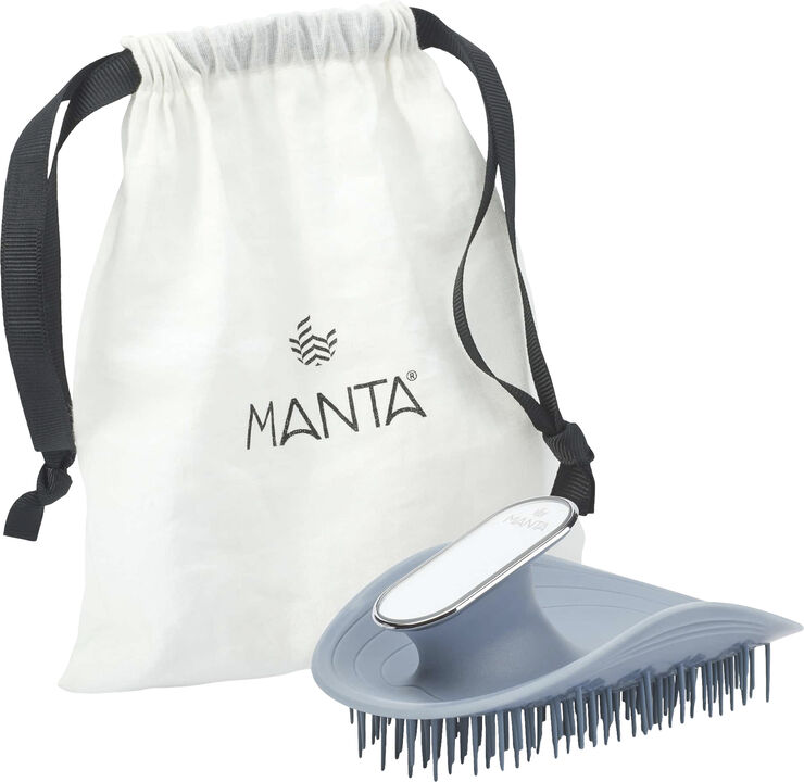 Manta Manta Mirror Brush in Blue