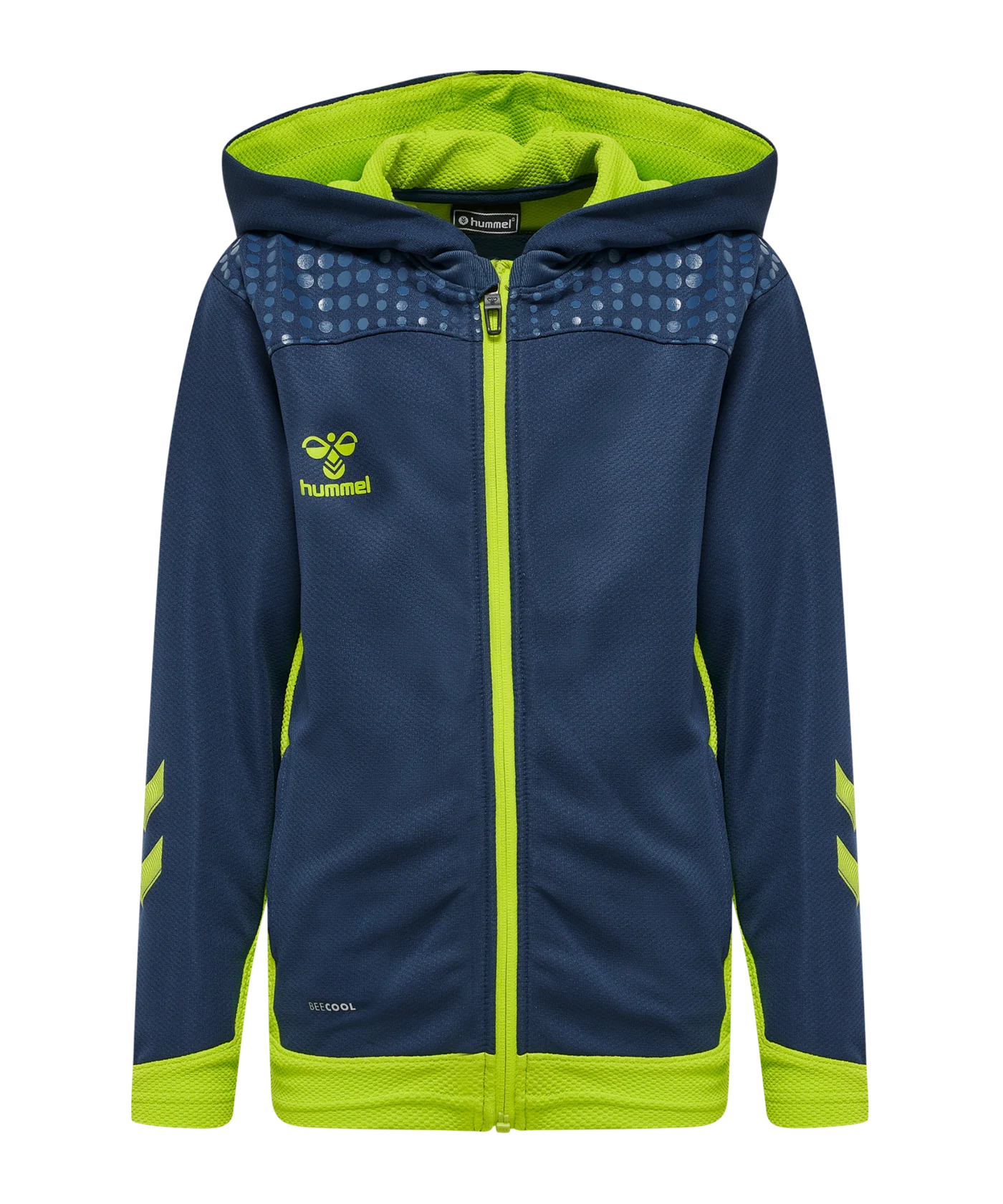 Hummel hmlLEAD Poly Trainingsjacke Kids Blau F7642