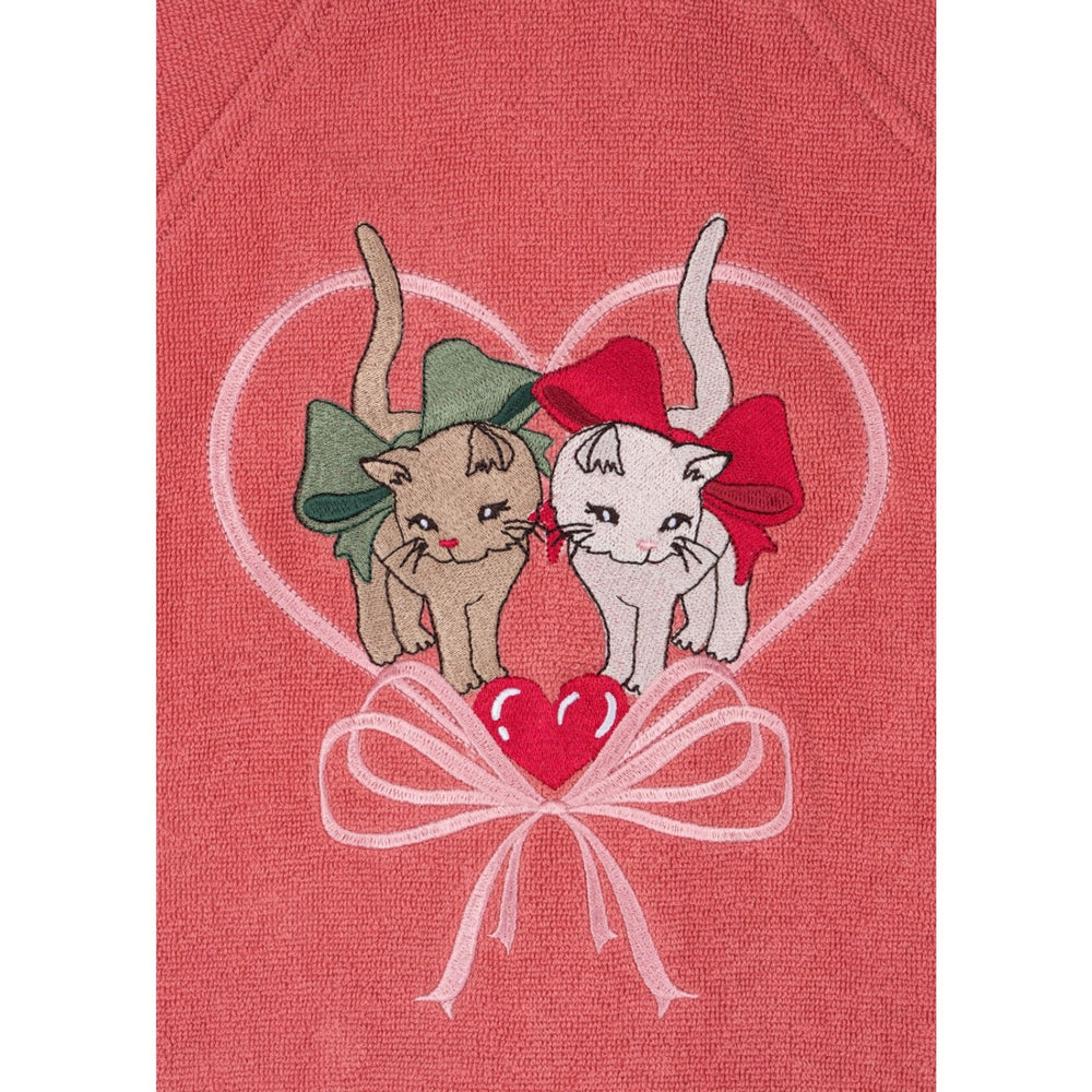 Køb Konges Sløjd Flamingo Plume Terry Badekåbe Embroidery GOTS