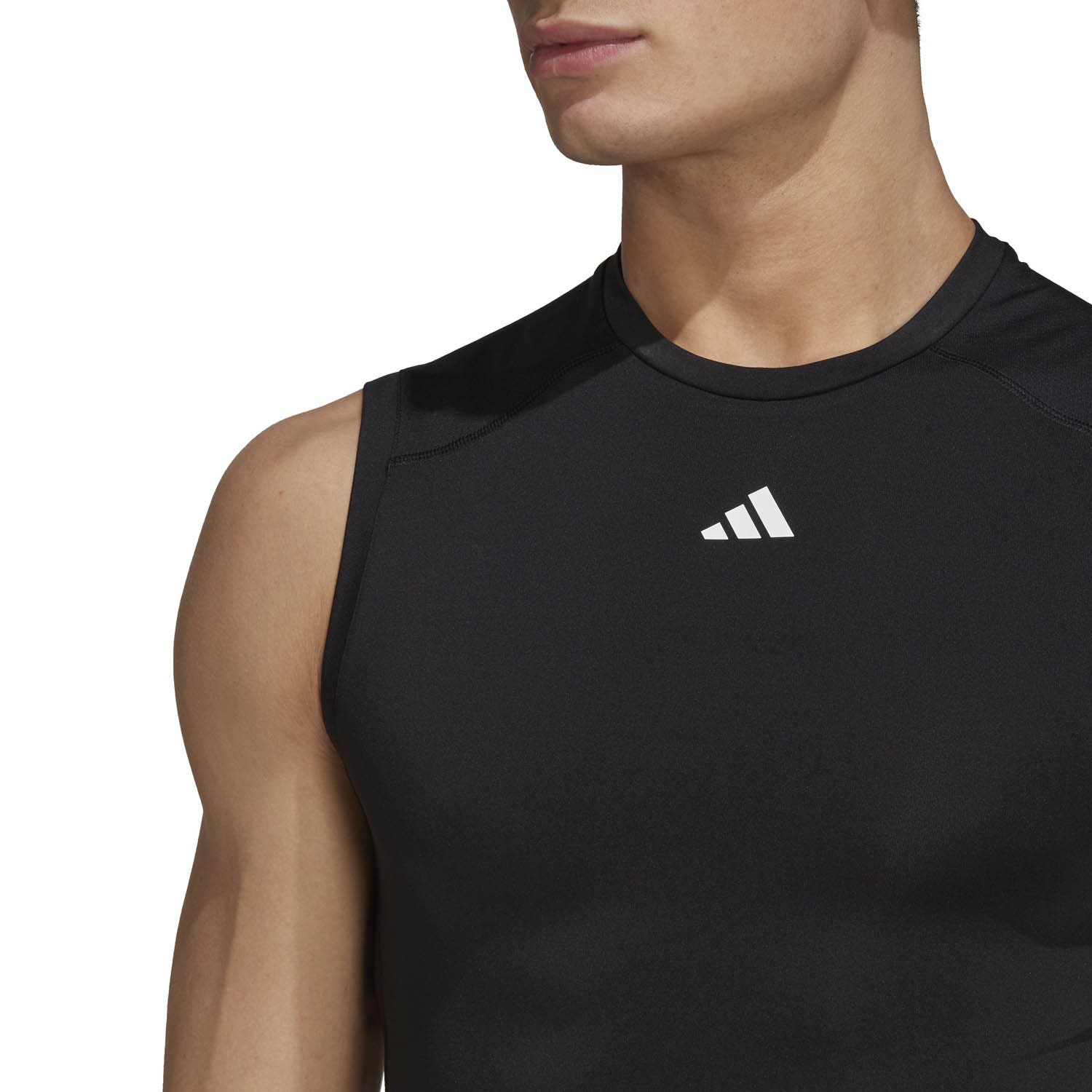 adidas  Techfit Training Mouwloos Shirt