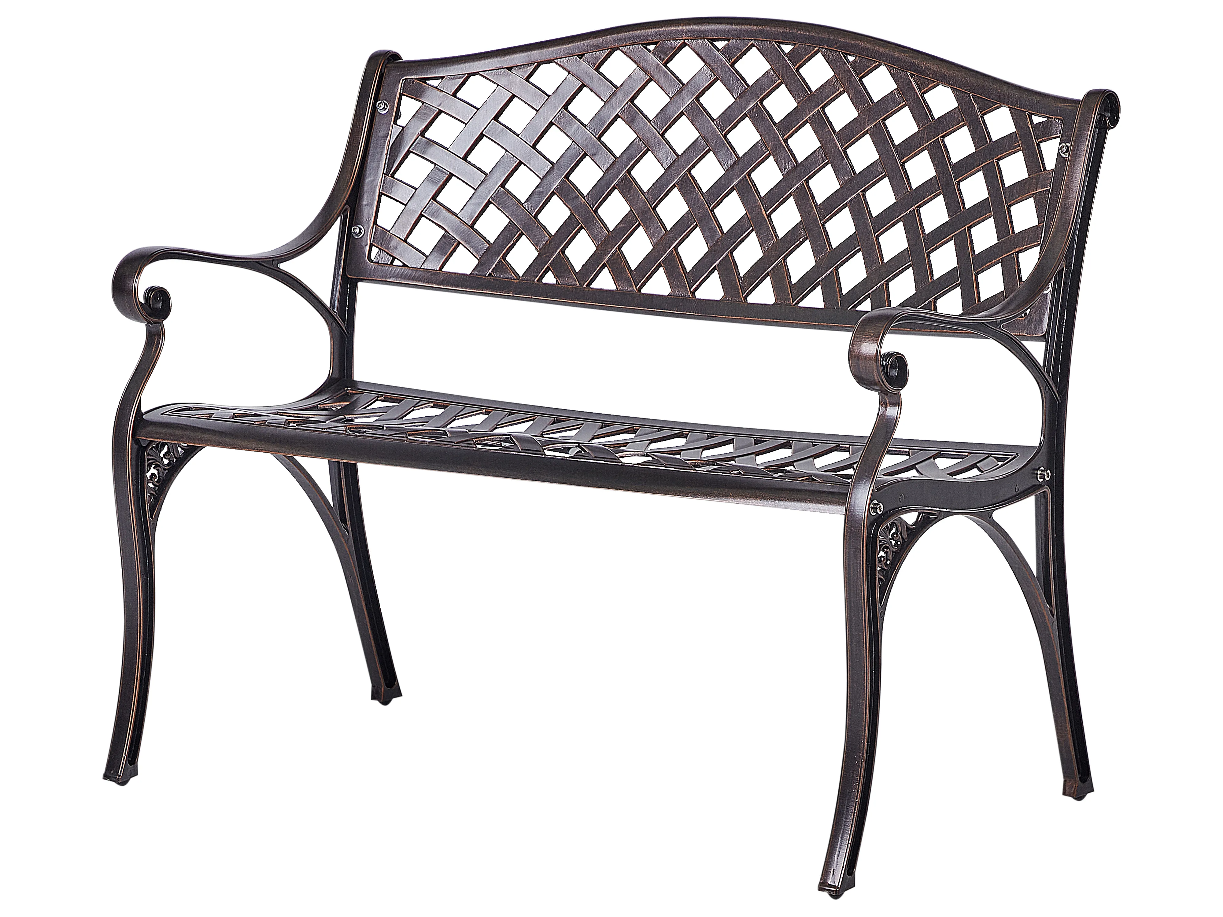Tuinbank STAGGIA 104 cm Metaal Bruin