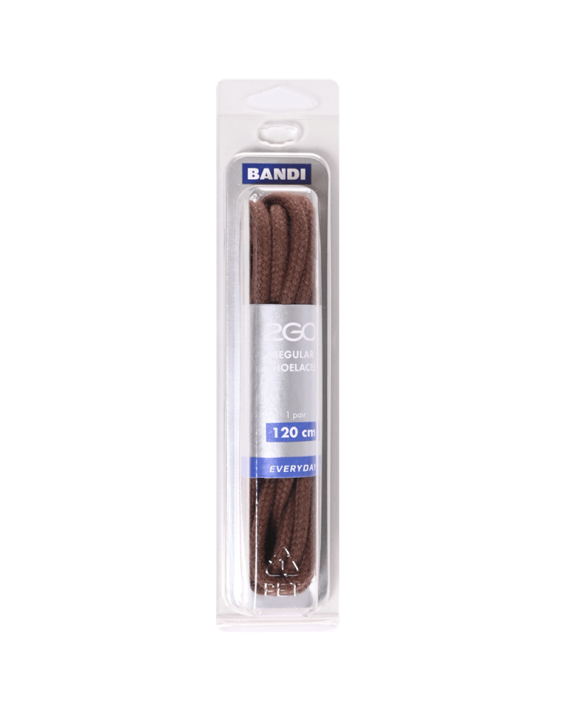 Snørebånd 505 brun 120 cm