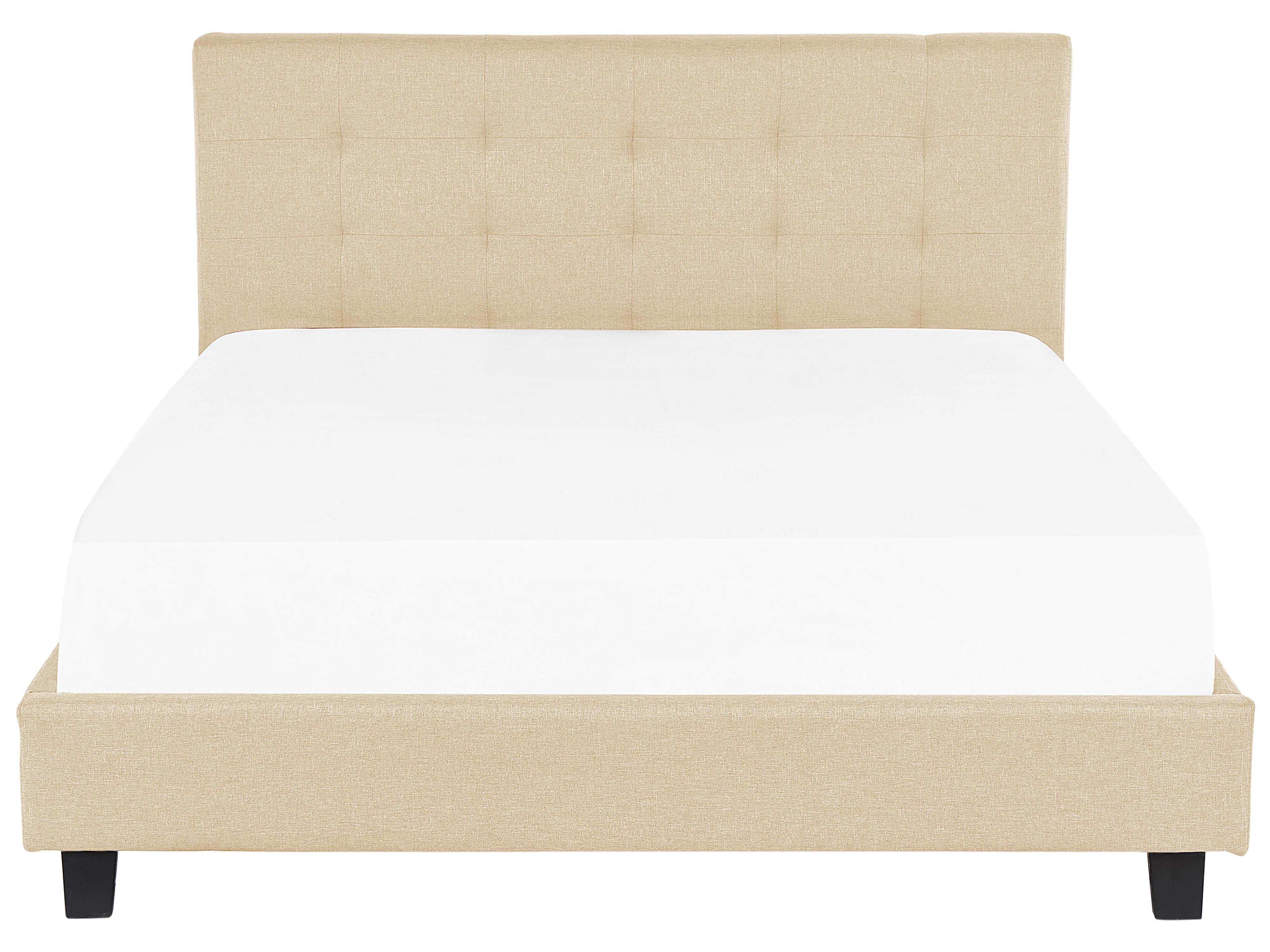 Bed Stof LA ROCHELLE 180 x 200 cm Beige
