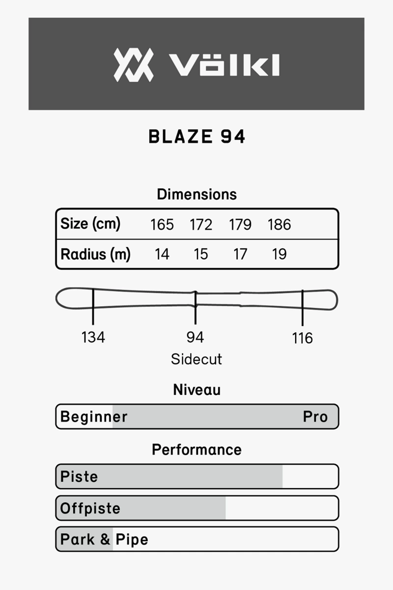 Voelkl Blaze 94 Ski 2324