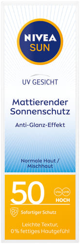 NIVEA Sun Mattierender Sonnenschutz LSF50