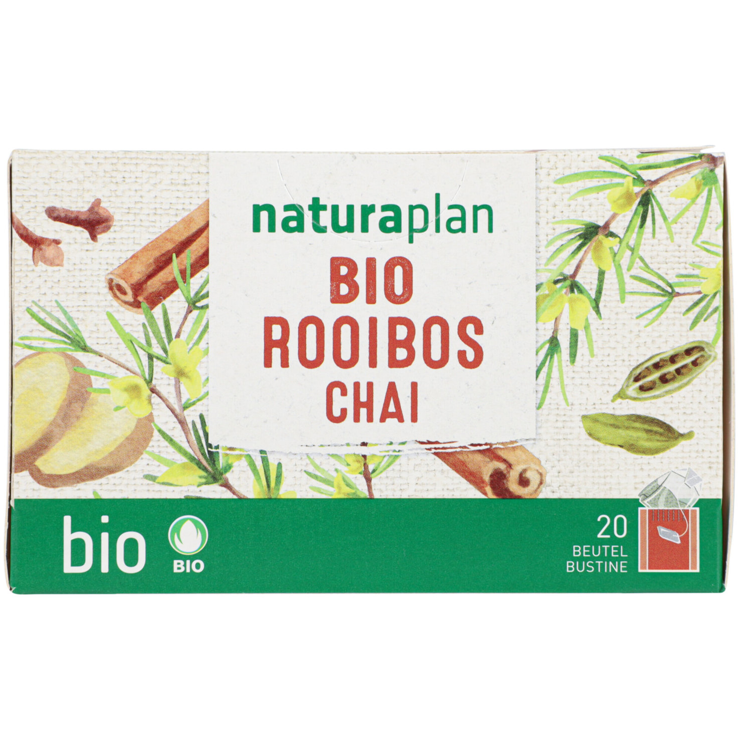 Naturaplan Bio Tee Rooibos Chai 20 Beutel