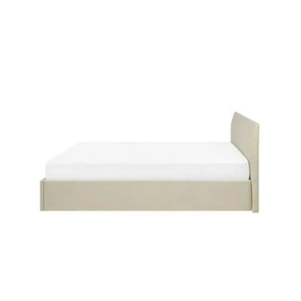 ORBEY - Tweepersoonsbed - Beige - 160 x 200 cm - Polyester
