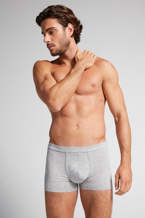 Cuecas Boxer de Algodão Natural Fresco Supima®