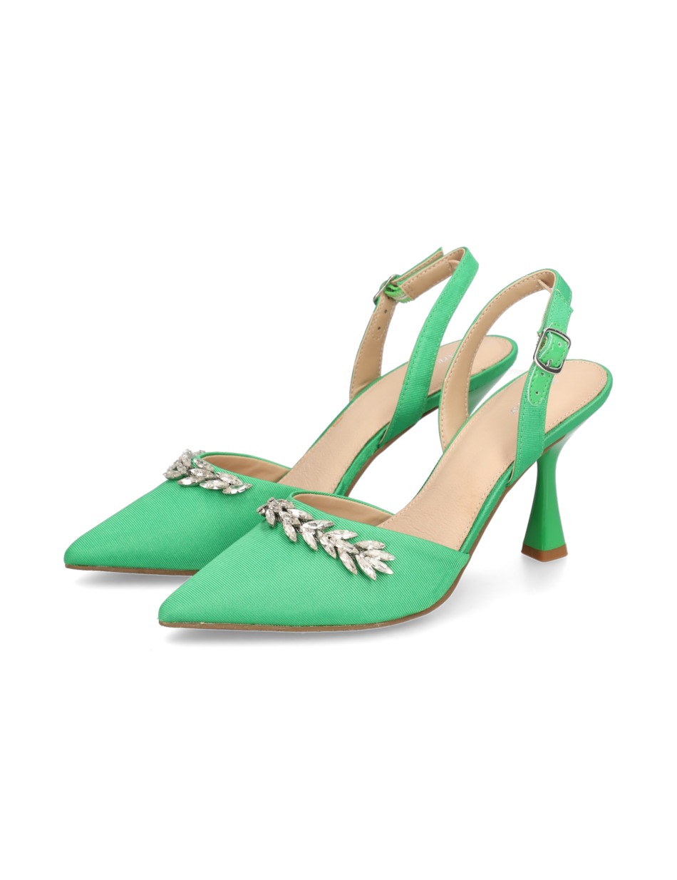 Textil Slingpumps