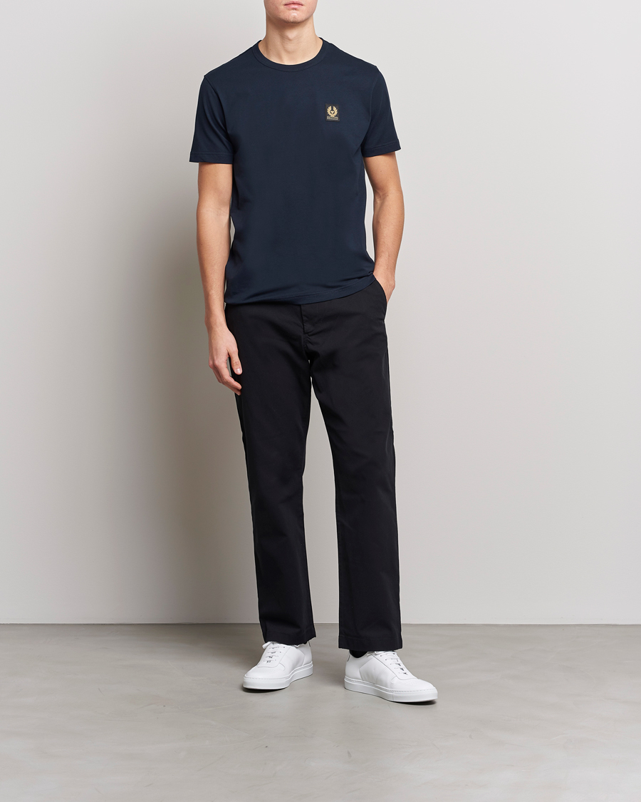 Belstaff Cotton Logo T-Shirt Dark Ink