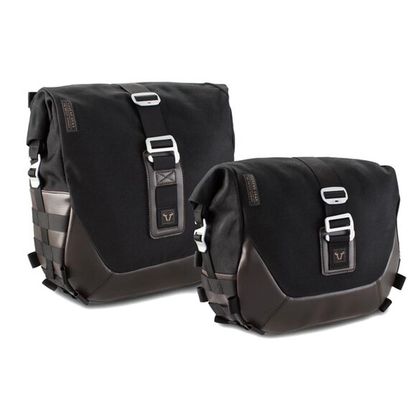 Sacoches cavalières SW-MOTECH Legend Gear set (9.8/13.5 litres) avec supports - Noir
