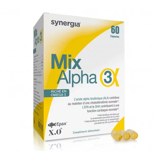 Mix Alpha 3 Synergia - 60 capsules