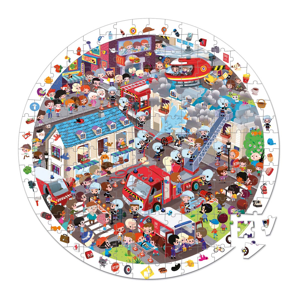 Janod Zoekpuzzel - Brandweer