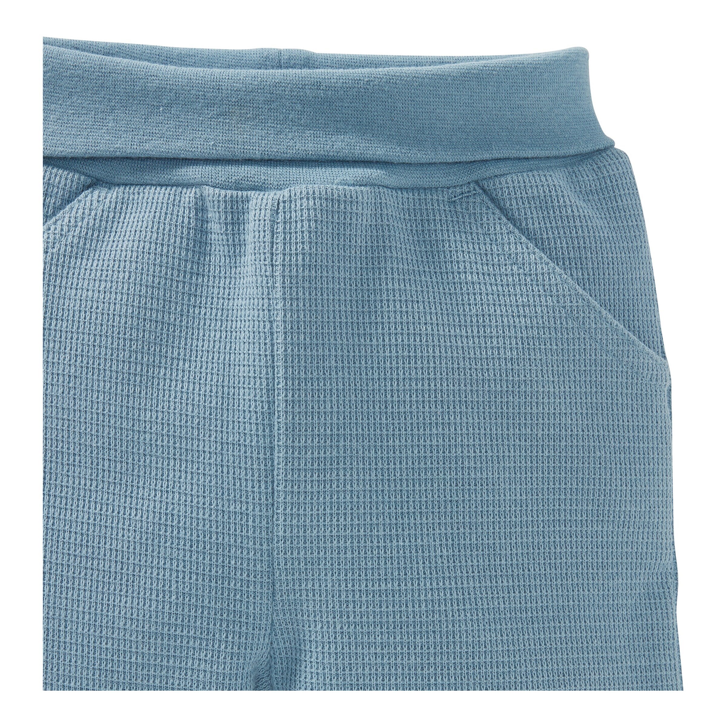 Bornino - Lieblinge Jogginghose Waffelpiqué blau