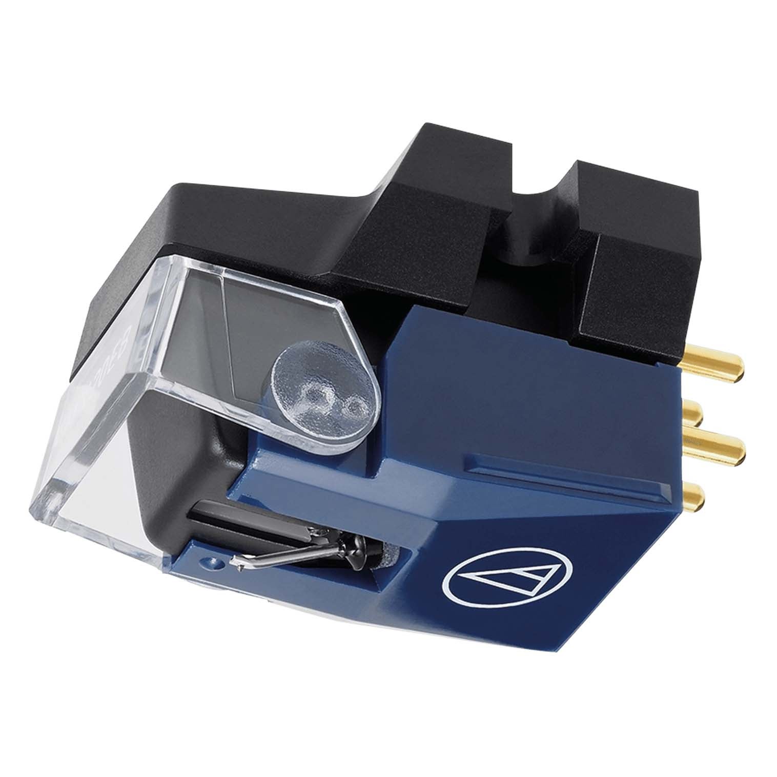 Audio Technica VM-520EB/H dual MM stereo cartridge met elliptische naald en headshell