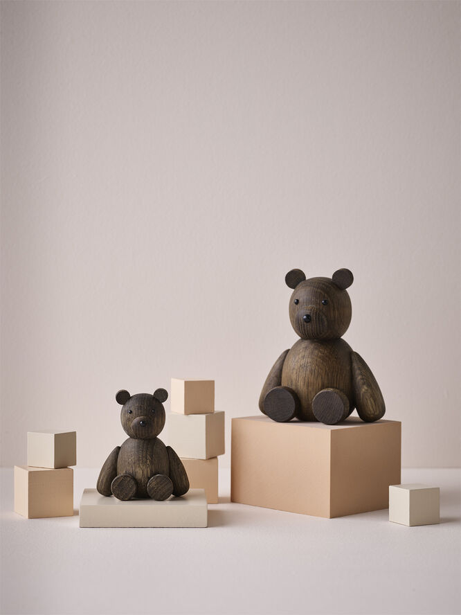 Lucie Kaas Teddy, smoked oak M¿rkebrun