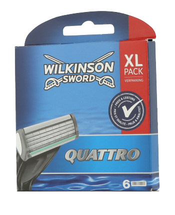 Wilkinson Quattro Klingen 6-Stück