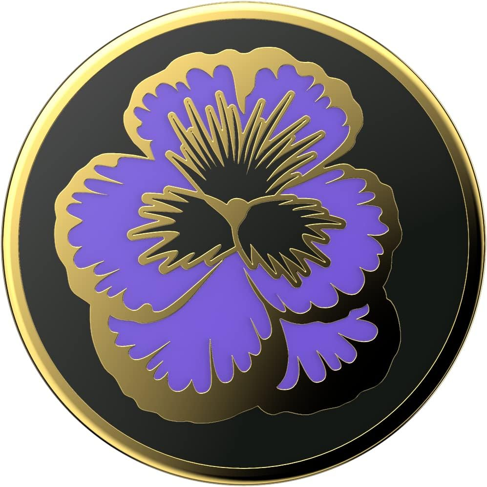 PopGrip Basic Finger Griff Halterung für Smartphones / Tablets (805393) - Flowering Iris