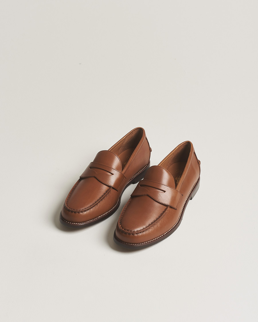 Polo Ralph Lauren Leather Penny Loafer Tan