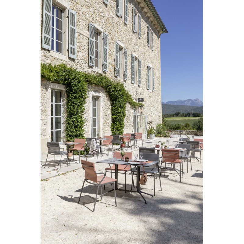 Table d'extérieur rectangle HORIZON - Lafuma H 76 x L 115 x P 69