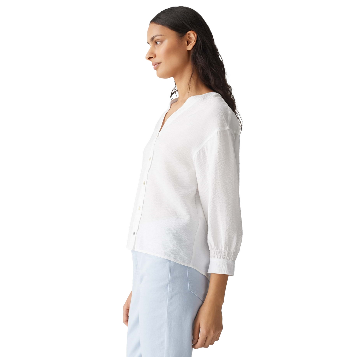Dames Blouse 25016 blouse uni oversized