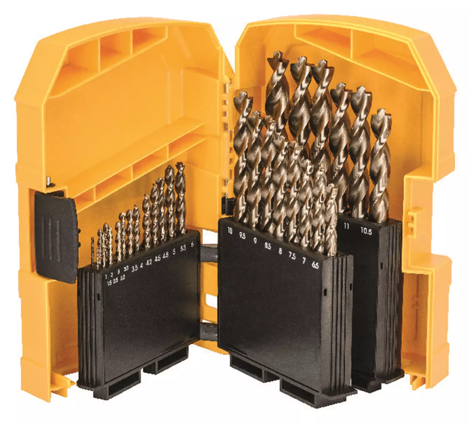 DeWALT DT4957 29 delige HSS-Co metaalboren set in cassette