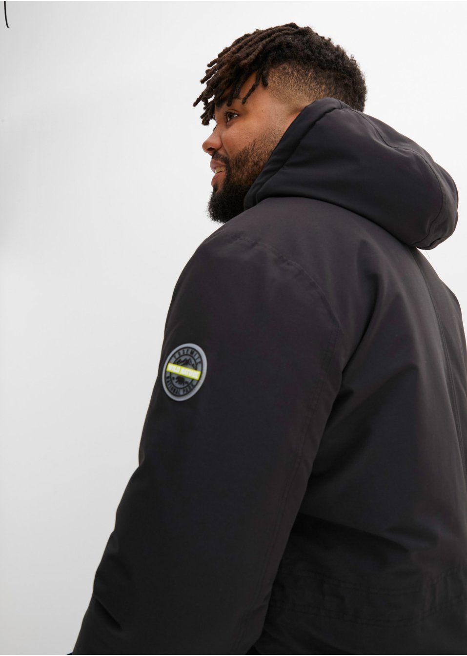 Parka thermo hybride avec doublure peluche