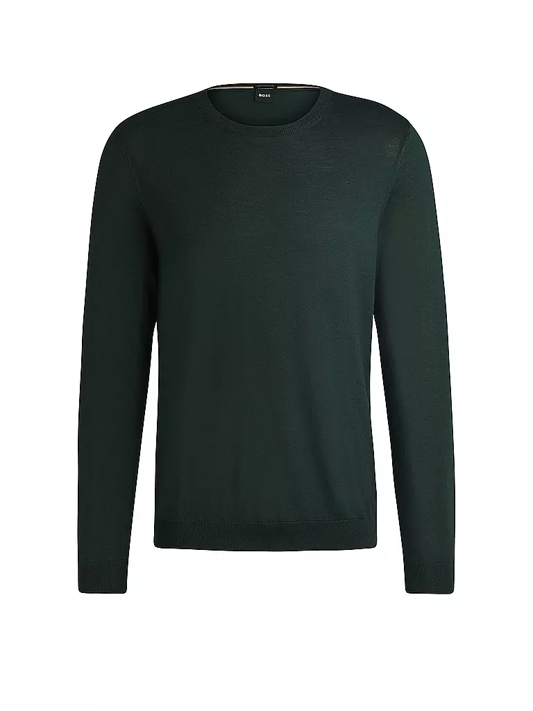 BOSS Pullover Slim Fit LENO-P dunkelgrün