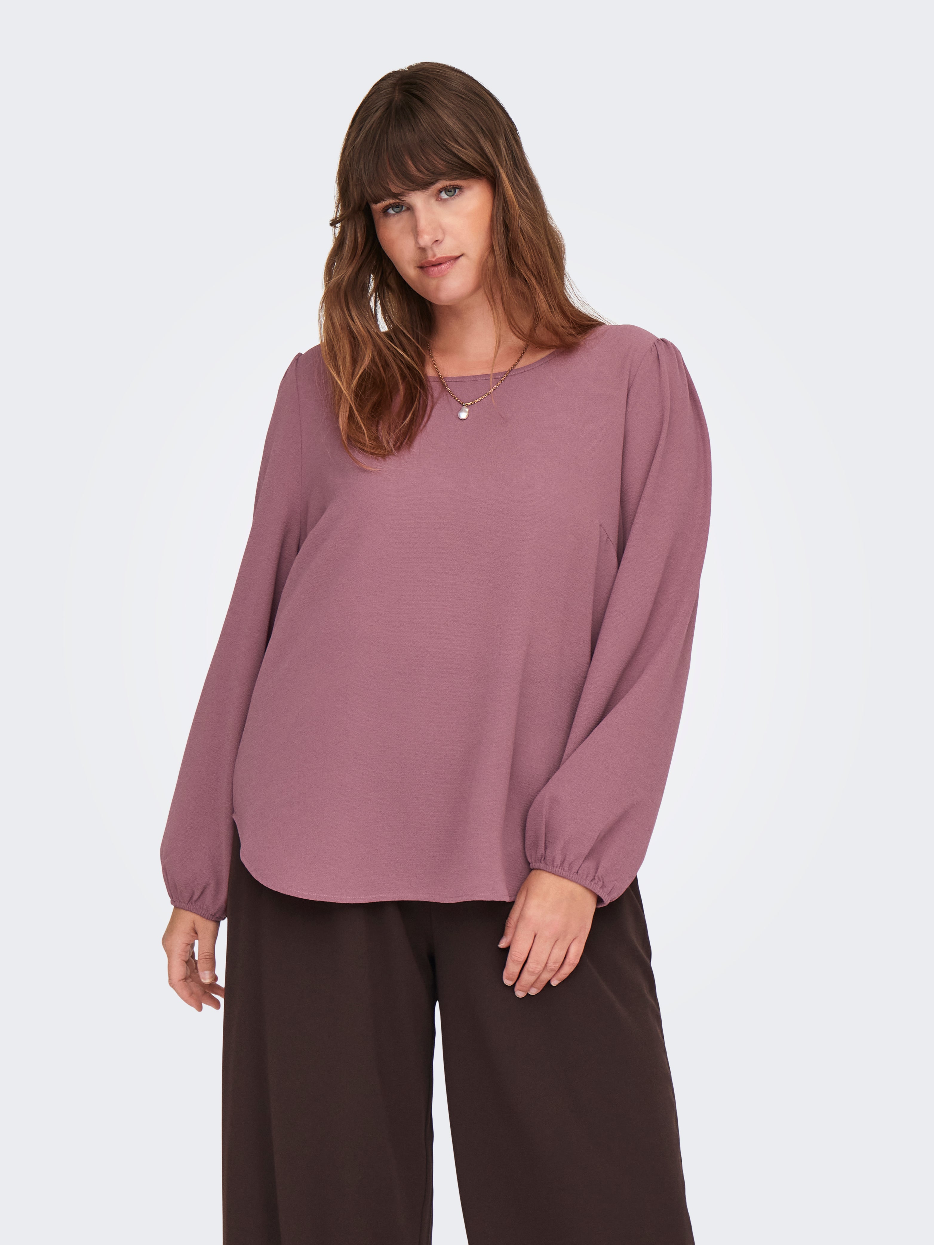 CARMETTA Top Rose Brown