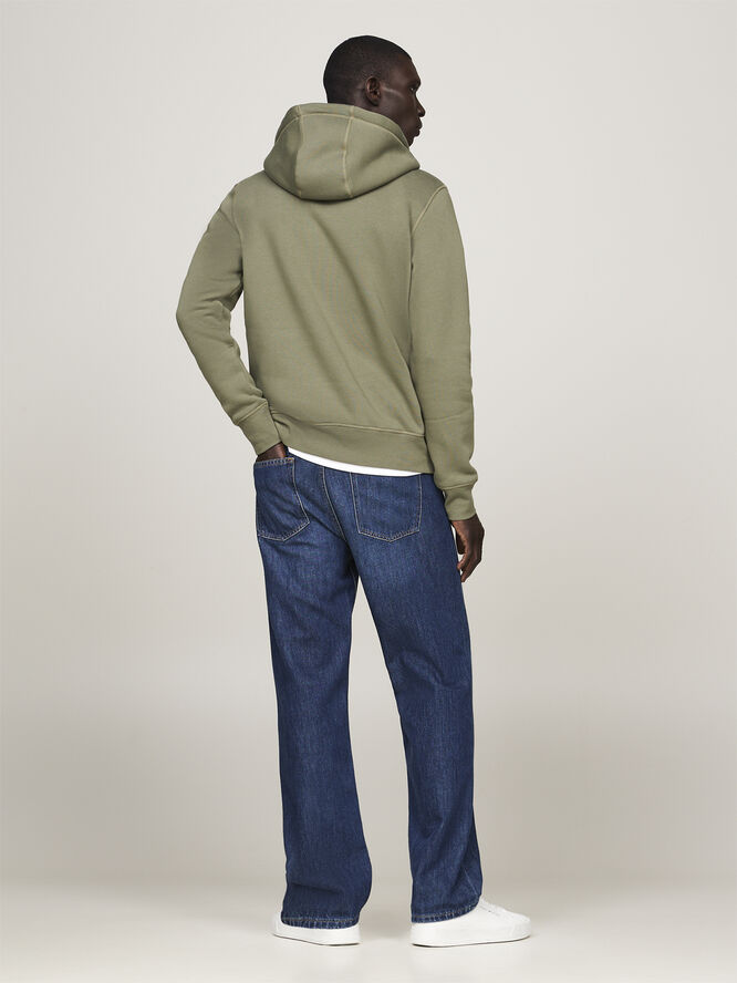 Tommy Hilfiger TOMMY LOGO HOODY Battle green