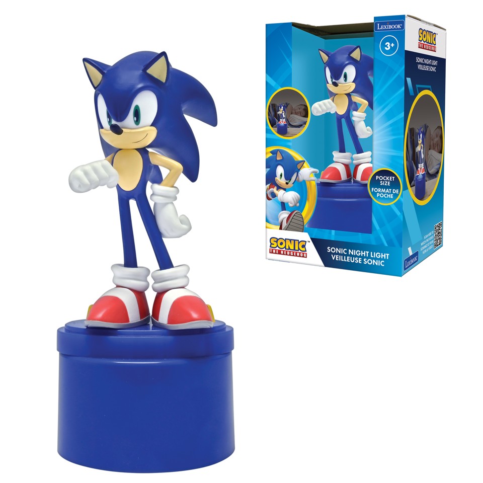 Lexibook - Sonic Pocket Natlampe
