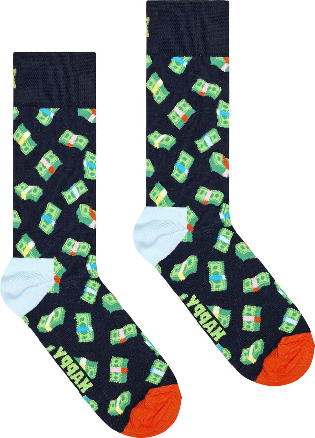 Happy Socks Money Money Sock Navy