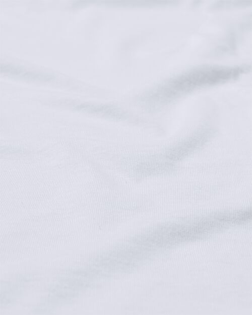 drap-housse pour surmatelas jersey 160x200 blanc