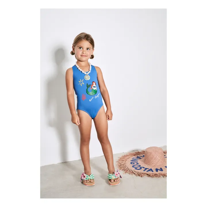Maison Mangostan Maillot de Bain Mermaid | Bleu