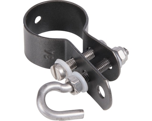 GAH Alberts klem voor gaasspanstangen ⌀ 38 mm antraciet